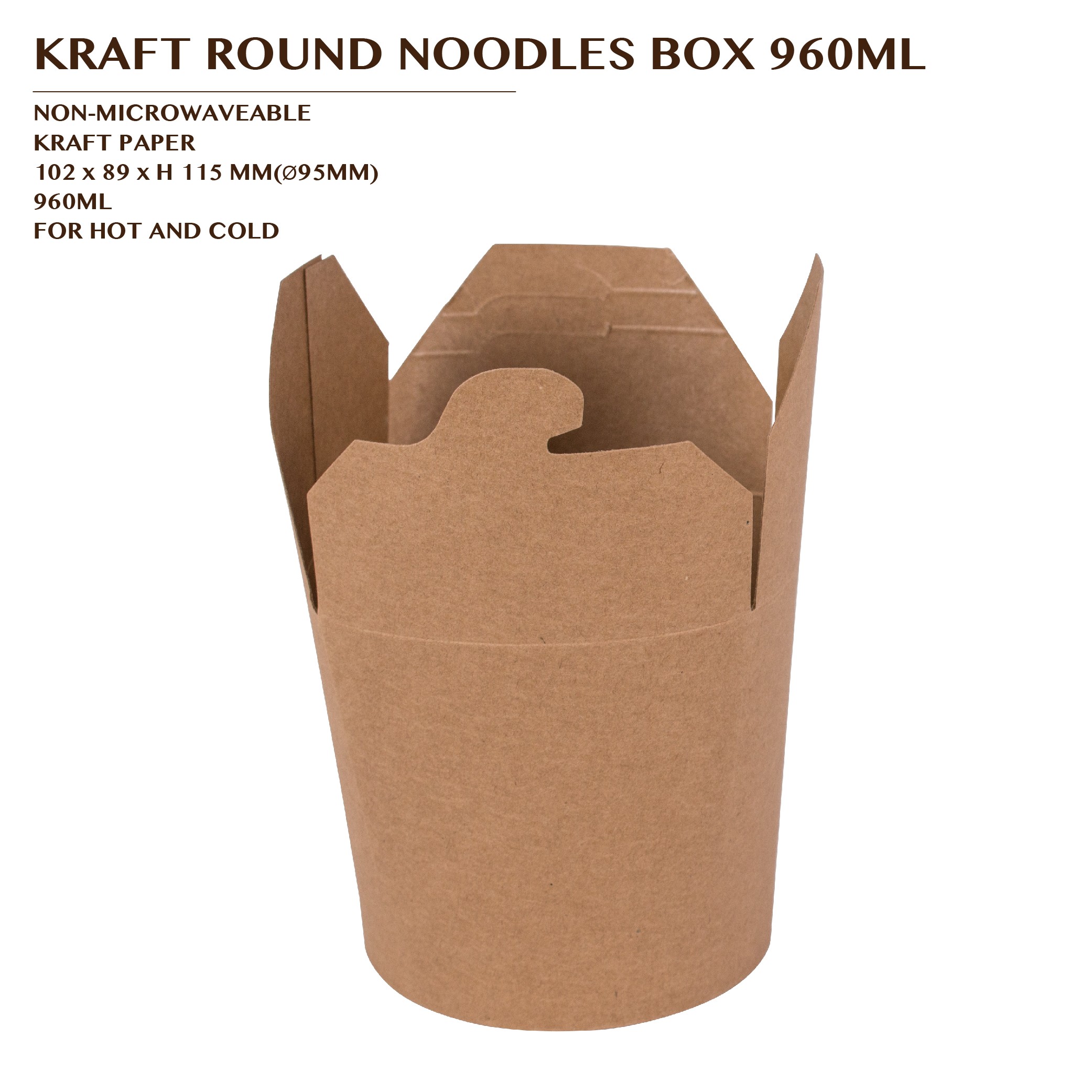 PRE-ORDER KRAFT ROUND NOODLES BOX 960ML