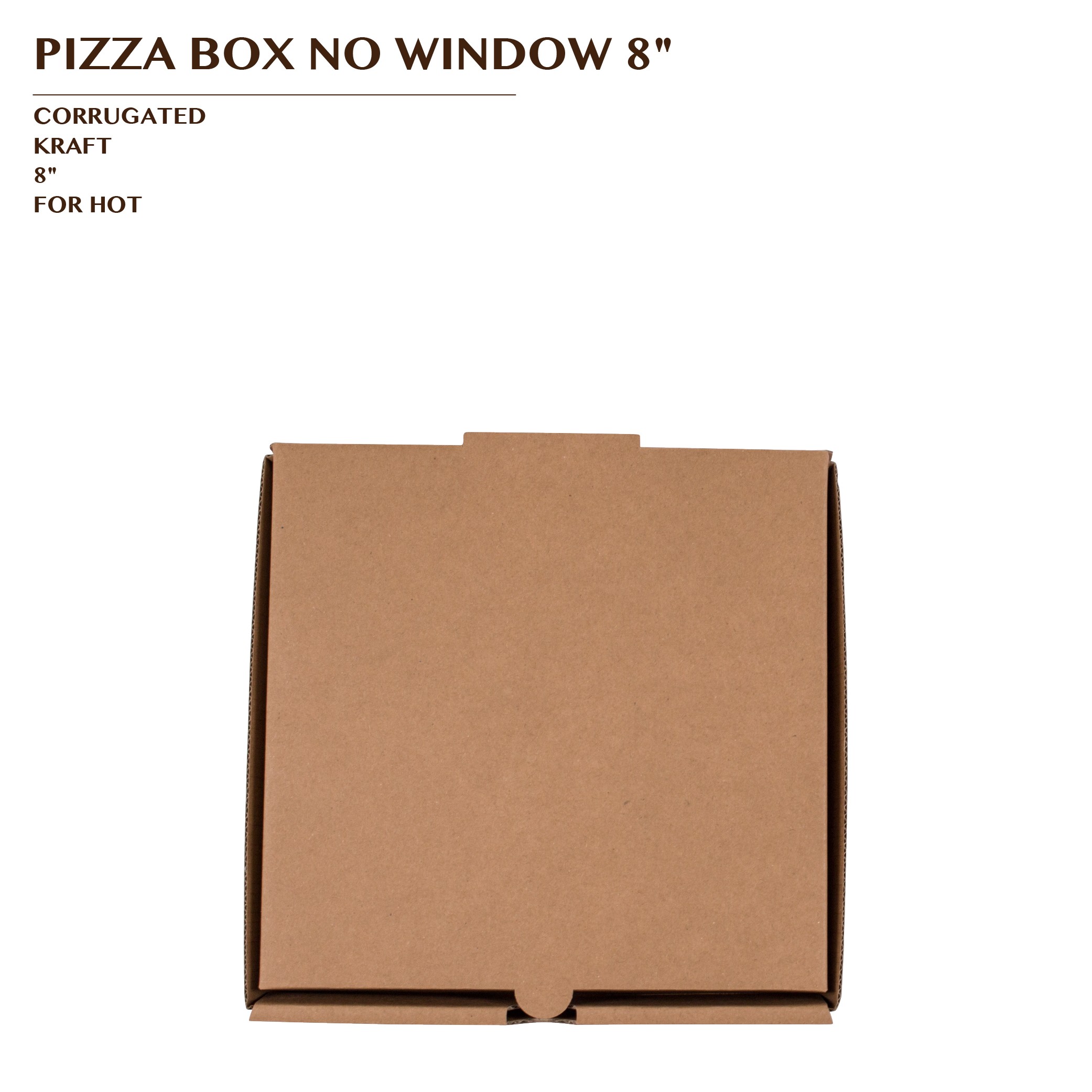 PRE-ORDER PIZZA BOX 8" 
