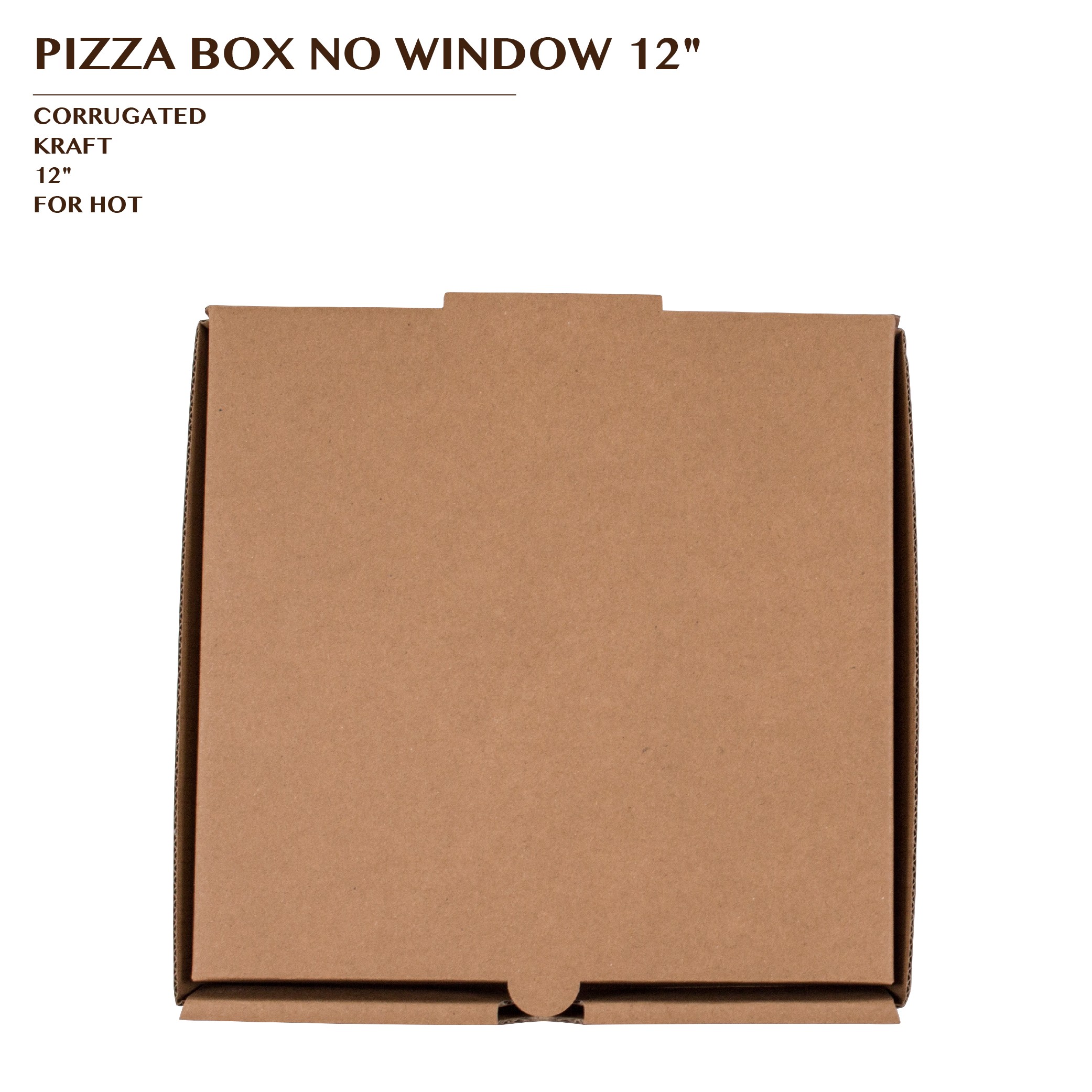 PRE-ORDER PIZZA BOX 12"