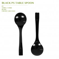 PRE-ORDER BLACK PS TABLE SPOON 4000PCS/CTN
