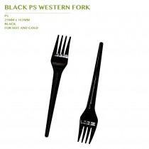 PRE-ORDER BLACK PS WESTERN FORK 3000 PCS/CTN(163MM)
