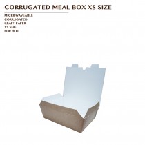 PRE-ORDER CORRUGATED MEAL BOX KRAFT XS SIZE 1000PCS/CTN