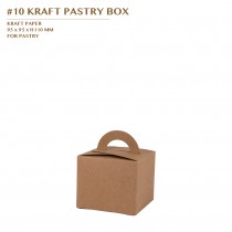 PRE-ORDER #10 KRAFT PASTRY BOX