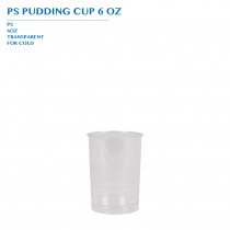 PS PUDDING CUP 6 OZ 1000PCS/CTN