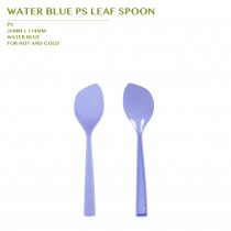 PRE-ORDER WATER BLUE PS LEAF SPOON 2800PCS/CTN