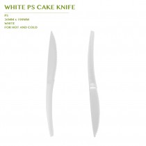 PRE-ORDER WHITE PS CAKE KNIFE 2000PCS/CTN
