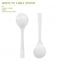 PRE-ORDER WHITE PS TABLE SPOON 4000PCS/CTN