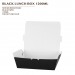 PRE-ORDER BLACK LUNCH BOX 1200ML PCS/CTN