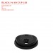 BLACK V6-80 CUP LID Ø80MM 1000PCS/CTN