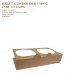 PRE-ORDER KRAFT CUP HOLDER TYPEC  FOR 1-2 CUPS PCS/CTN