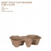 PRE-ORDER KRAFT PULP CUP HOLDERS  FOR 2 CUPS
