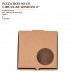 PRE-ORDER PIZZA BOX WITH CIRCULAR WINDOW 8"