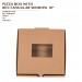 PRE-ORDER PIZZA BOX WITH RECTANGULAR WINDOW 10"