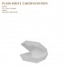 PLAIN WHITE TAKOPACHI BOX 1000PCS/CTN