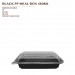 PRE-ORDER BLACK PP MEAL BOX 480ML 150SET/CTN