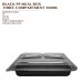 PRE-ORDER BLACK PP MEAL BOX- THREE COMPARTMENT 960ML 150SET/CTN