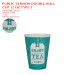 PRE-ORDER PUBLIC VERSION DOUBLE WALL  CUP 12 OZ TYPE-3