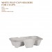 PRE-ORDER WHITE PULP CUP HOLDERS  FOR 2 CUPS
